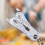 Precise Thread Size Checker Keychain Portable Caliper Gauge Hexagonal Nut Screw Manual Measure Tools 1
