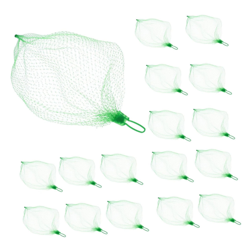 Green Plastic Storage Bag Net for Vegetables Fruits Eggs