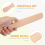 Pancake Spreader Scraper Wooden Utensil Pan Set Baking Cooking Spatula Tool Rake 4