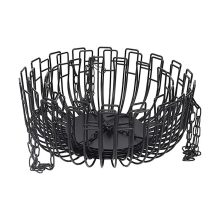Obst- und Gemüsekorb, Küchenhalter, Snack-Organizer, Aufbewahrung, Metall, für Küchen