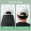 2Pack Hat Extender, 3D Printed Size Extension Accessories, Holes Adjustable Cap Half Extender Black 7