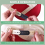 2Pack Hat Extender, 3D Printed Size Extension Accessories, Holes Adjustable Cap Half Extender Black 6
