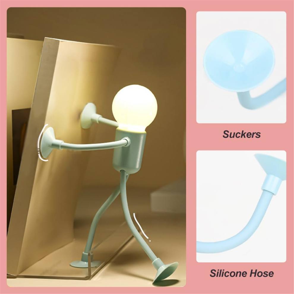 Changeable Shape Funny Sportsman Night ,Diy S For Adults Room,For Bedroom Decorations + Light/Black/White 4851992959472