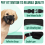 Dog Muzzle for Large Dogs - Breathable, Soft Mesh Barking, Biting, Chewing Control A 4