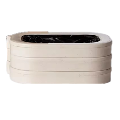 For -Refillable Ring Trash Bags Box, Ultra Exclusive Garbage Bin, Automatic Packaging, Cat Litter Box