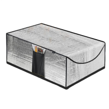 Attic Door Zipper Cover Waterproof Insulated Fireproof Opening for Winter