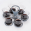 2pcs Foldable Rotating Portable Glass Coffee Cup Plastic Holder 6 Sticks Lifter. 10