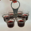 2pcs Foldable Rotating Portable Glass Coffee Cup Plastic Holder 6 Sticks Lifter. 2