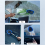 Car Windshield Cleaning Tools, Reusable and Washable Microfiber Pad Retractable Handle Glass Wiper Kit, Blue 6