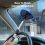 Car Windshield Cleaning Tools, Reusable and Washable Microfiber Pad Retractable Handle Glass Wiper Kit, Blue 4