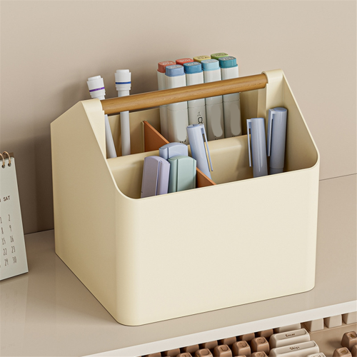 Remote Control Holder TV Organizer Large Capacity Pen Storage Box Desktop 2