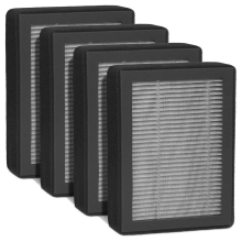 -H128 Replacement Filter Compatible for , H13 True 4 Pack
