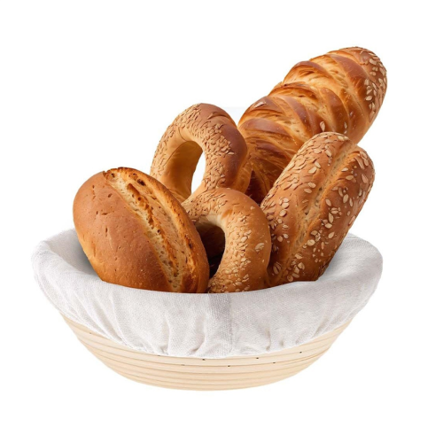 Doublure pour panier à pain, couvercle alimentaire pour 1