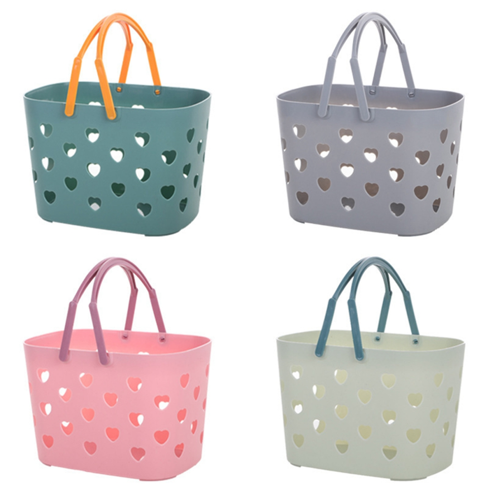Portable Clothing Bath Basket Toiletries Plastic Storage Exogio