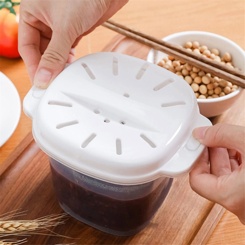 Microwave Rice Cooker Multi-Function Steamer Hot Soup Cooking Lunch Box Kitchen Utensils 2
