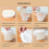 Microwave Rice Cooker Multi-Function Steamer Hot Soup Cooking Lunch Box Kitchen Utensils 5