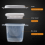 Microwave Rice Cooker Multi-Function Steamer Hot Soup Cooking Lunch Box Kitchen Utensils 6