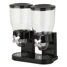 Multifunctional Cereal Dispenser,Dual Control Storage Container for Kitchen Organization Household Food Bottles