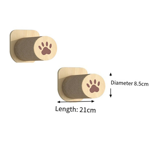 Cat Hammock Climbing Frame, Wall Small Solid Wood Frame. 1