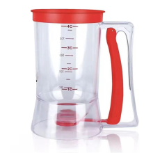 Pancake Cupcake Batter Dispenser Suitable for Cooking Any Baked Goods Red