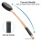 Back Lotion Applicator with Long Handle and 1 Replaceable Pads, Ideal for Young People the Elderly-Black. 2