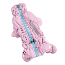Snowproof Dog Windbreaker Apparel for Small Medium Puppy Warm Winter Outdoor Jacket Pet High Neck Clothes S