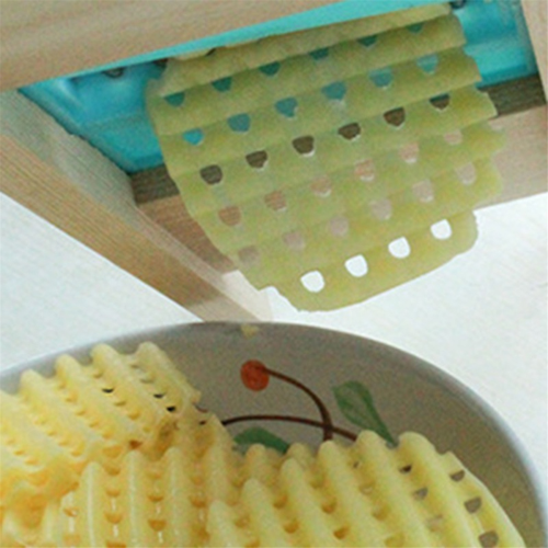 Grid Potato Chip Cutter Wave Grating Knife Device Corrugated Cucumber Slicer 2