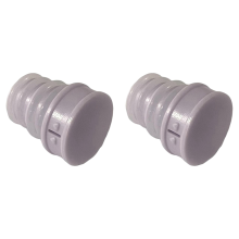 2 pezzi di detergente per sedile sanitario portatile per WC, bidet, adatto per viaggi e campeggio, compatibile con tutte le bottiglie, A