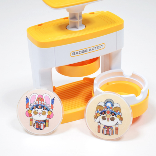 DIY Badge Maker Machine Kit - 48pcs for Personalized Decorations & Gifts 2