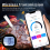 Wireless Meat Thermometer Smart Digital Bluetooth Barbecue APP Mobile Control Food Temperature Tester 9