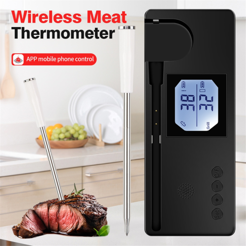 Wireless Meat Thermometer Smart Digital Bluetooth Barbecue APP Mobile Control Food Temperature Tester 2