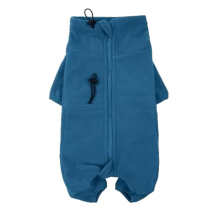 Dog Winter Coat Soft Fleece Pullover Pajamas, Pet Warm Cold Weather Jacket Vest Cozy Jumpsuit Apparel Clothes S