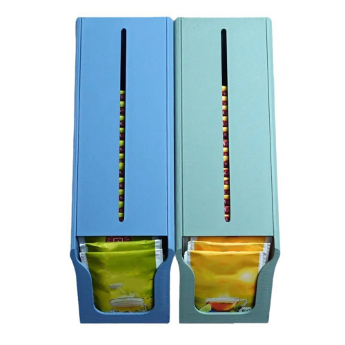 Tea Bag Storage Box Removable Kitchen Countertop for Home Studio