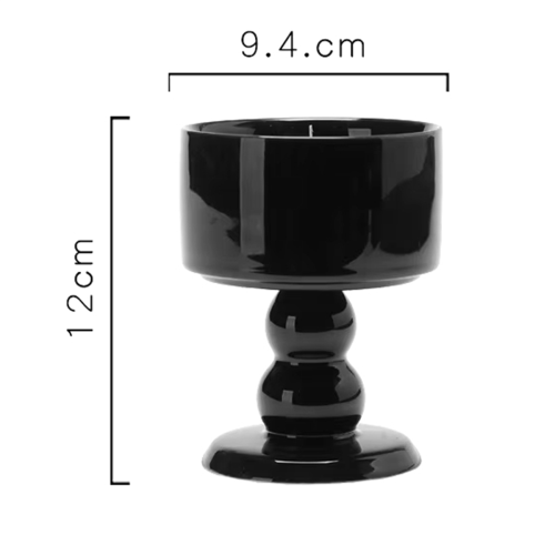 Aromatherapy HighLegged Ceramic Candle Cup Decoration Smokeless AromatherapyCup 1