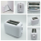 Kitchen Fully Automatic Breakfast Machine Toaster Bread Home Heater Tool EU Plug 5