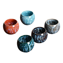 Kiln Change Keramik-Teetassen-Set – Geschenkbox, Porzellantassen, Keramik-Kaffeetasse, Porzellangeschirr