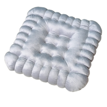 Cuscino a forma di biscotto, cuscino ispessito, cuscino per sedia in peluche, cuscino decorativo e comodo per seduta, regalo per balcone A