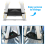 Ladder Organizer for Telescoping Ladder, Portable Tool Bag Pouches Accessory 4