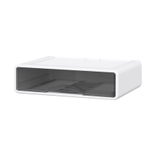 Desktop Organizer Box with Drawers - Stationery, Cosmetics, File Cabinet for Dormitory & Office Desk,