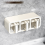 Wall-Mounted Kitchen Salt MSG Seasoning Condiment Storage Box Home Integrated Multi-Grid Jar Set A 2