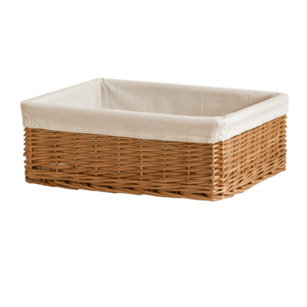 Handwoven Storage Basket - Willower Weaving For Kitchen, Toys, Snacks Sundries Organizer Box Home C Exogio