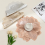 Lotus-Shaped Heat-Resistant Placemat for Dining Table, Elegant Table Decor, 3-Pack 5