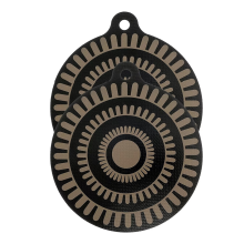 Tapis de protection thermochromique en silicone pour table de cuisson à induction, lot de 2