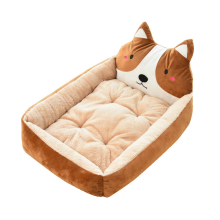 Winter Warm Dog Bed Small Cartoon Mat Cat