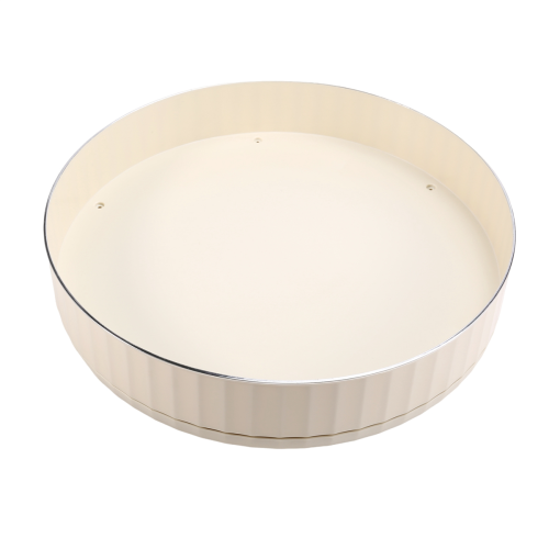 360 Rotating Spice Organizer Single Layer Tray Round Rack B 2