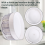 360 Rotating Spice Organizer Double Layer Tray Round Rack A 6