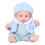 8 Inch Light SkinTone Baby Simulation Doll Play 6
