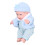 8 Inch Light SkinTone Baby Simulation Doll Play 9
