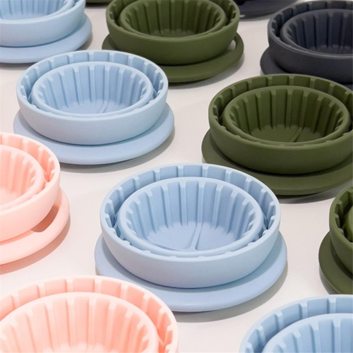 Silikon Faltbare Filter Tasse Tragbare Kaffee Kuchen A 1