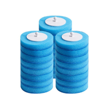 Disposable Toilet Brush Set - Easy Decontamination with Throwable Replacement Heads, Special Household Cleaning Tool